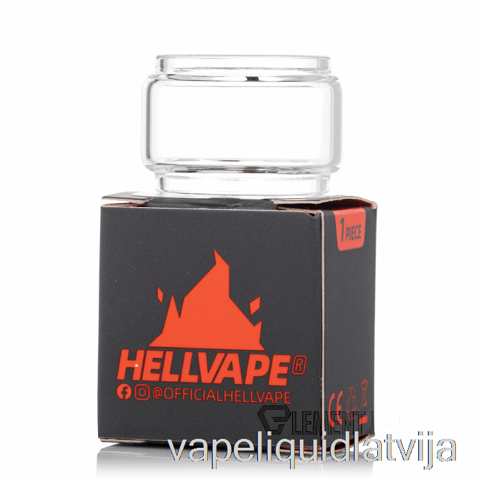 Hellvape Hellbeast 2 Nomaiņas Stikls 3,5 Ml Taisna Stikla Vape šķidrums